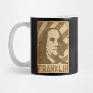 Benjamin Franklin Retro Propaganda Mug